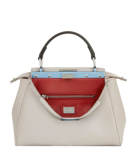 fendi peekaboo small size|Fendi peekaboo suede.